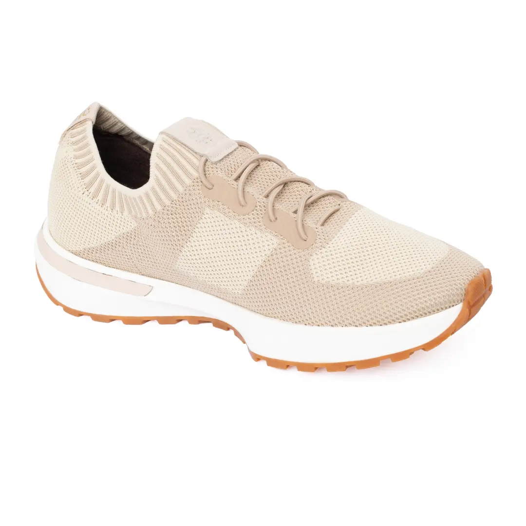 Smart-Casual Knitted Upper Sneakers For Men